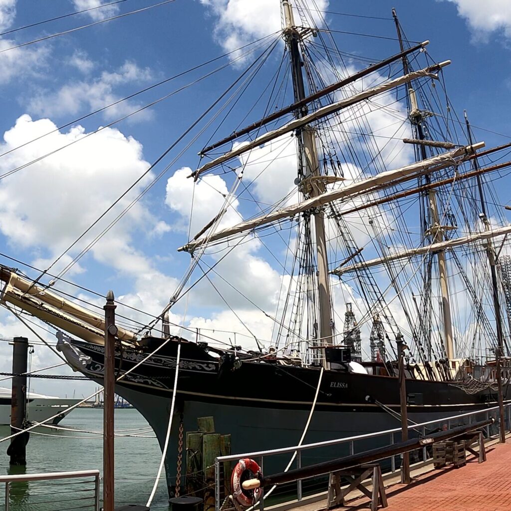 Touring the 1877 Tall Ship ELISSA Galveston, Tx 2 Touring the 1877 Tall Ship ELISSA Galveston, Tx
